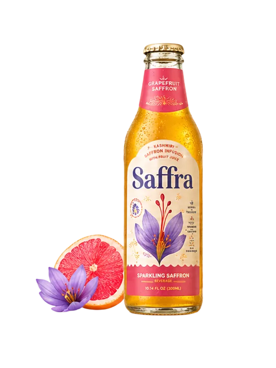 Grapefruit Saffron bottle