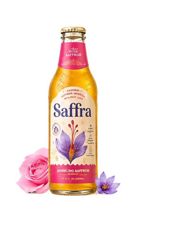 Rose Saffron bottle